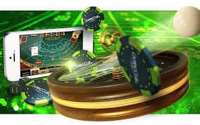 Meja Bandar Poker di toto navi dengan kartu dealer dan pemain